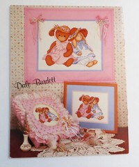 For Bunny Lovers Cross Stitch Book Dale Burdett Country Bunny Alphabet 36 Pages