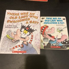 There Was An Old Lady Series Books by Lucille Colandro Lot Of 7 PBs & BB