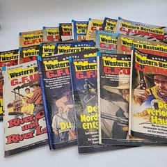 18 BASTEI Western-Bestseller G.F. Unger Pulp Fiction German Booklets Books