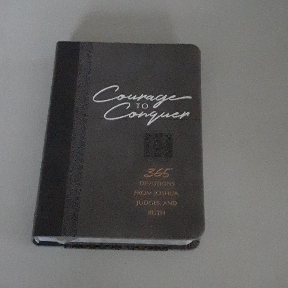 Broadstreet Passion Translation Devotionals Courage to Conquer Imit Leather