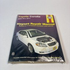 Haynes Toyota Corolla 2003 thru 2011 Service Repair Manual Paperback PB 2012