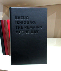 The Remains of the Day Kazuo Ishiguro Leather Bound Hardcover Black