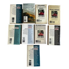 Set of 55 Louis Lamour Paperback Mixed Titles, Various Conditions, All Readable