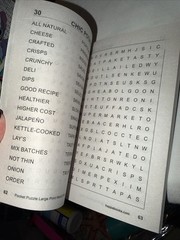 KAPPA Word-Find Pocket Puzzle Volume 192 Pages 130 W/ 58 Puzzles Large Print NEW