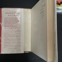 A.A. Milne BIRTHDAY PARTY AND OTHER STORIES E.P. Dutton 1948, 1st Ed. HC/DJ