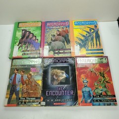 ANIMORPHS K.A. Applegate PB Book Lot Set of 11