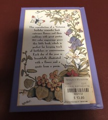 Applewood Bks.: Floral Birthday Book by William Foster (2000, Hardcover)