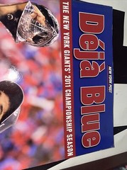 LINDYS SPORTS COLLECTORS EDITION 2011 NY GIANTS WORLD CHAMPIONS Deja Blue Book