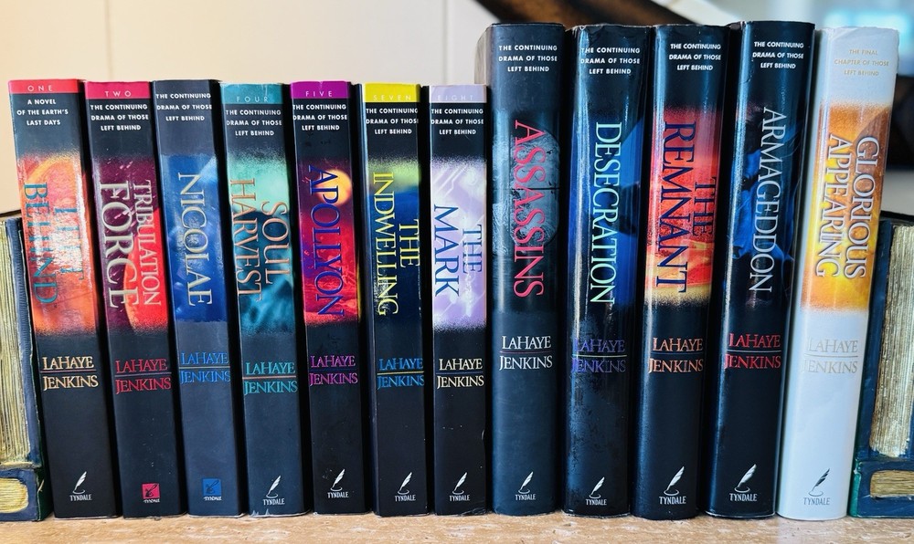 Left Behind Book Complete Series Lot of 12, HC/DJ & Trade, Signed