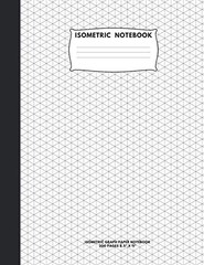 Isometric Notebook Isometric Graph Paper Notebook 200 Pages Sized 8.5″ x 11″ …