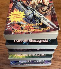 Babylon 5 Lot #1-4,9 Based on Series by Straczynski Dell Paperback Books 1995-97