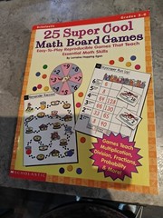H2- Lorraine Hopping Egan Scholastic 25 Super Cool Math Board Games Grades 3-6