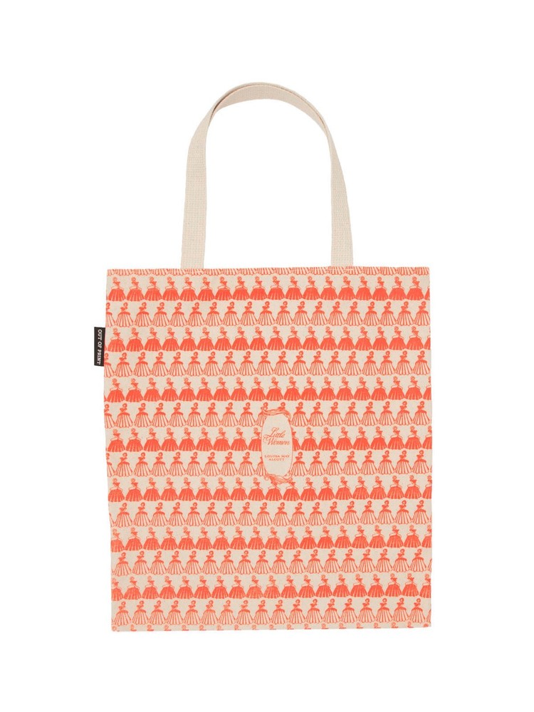 Little Women Tote Bag 15″ W x 17″ H 100% Cotton Canvas by Out of Print