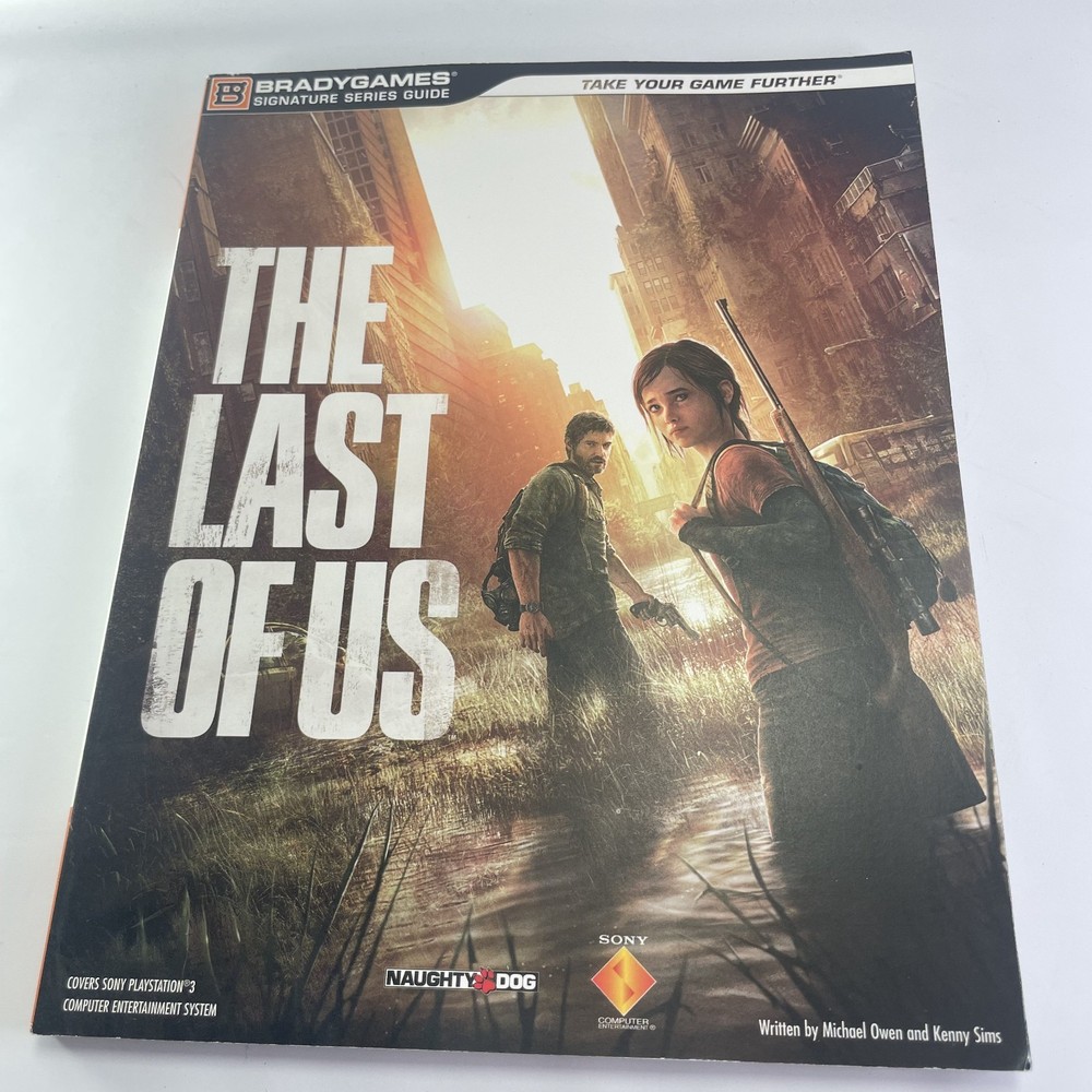 The Last of Us Brady Games Official Strategy Guide Naughty Dog PS3 VG