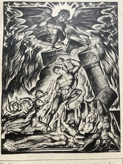 WILLIAM BLAKE THE BOOK OF JOB 22 ENGRAVINGS LETTERPRESS 1927 ART RELIGION BIBLE