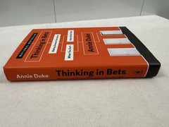 Thinking in Bets Annie Duke 2018 Portfolio Penguin PB