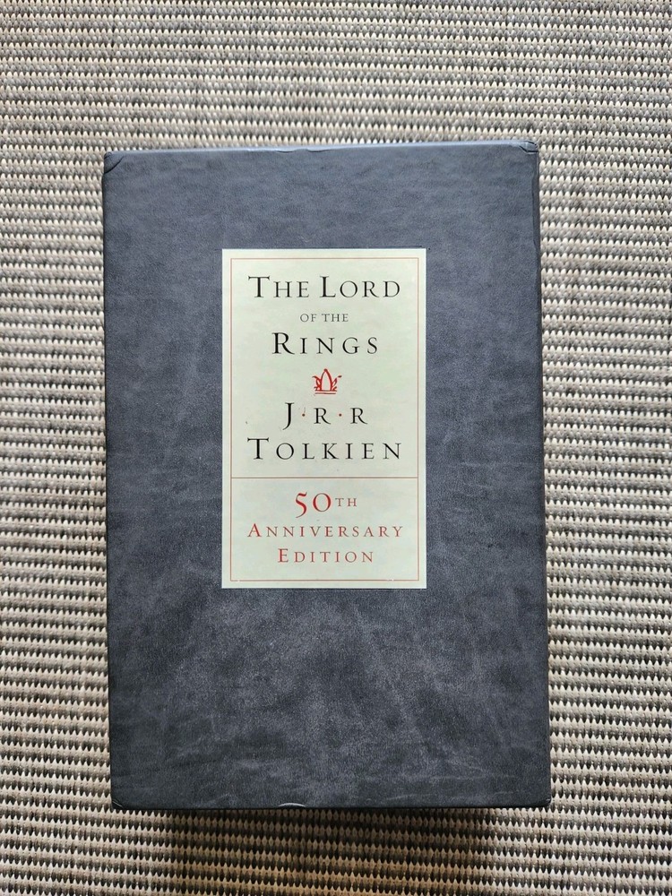 The Lord of the Rings 50th Anniversary Deluxe Edition JRR Tolkien Slipcase HC