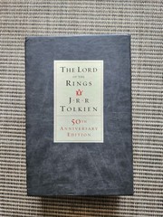 The Lord of the Rings 50th Anniversary Deluxe Edition JRR Tolkien Slipcase HC