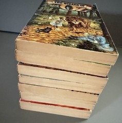 Series 1-7 Frank L Baum Wizard Of Oz Books Del Rey Paperbacks 1979 Ballantine