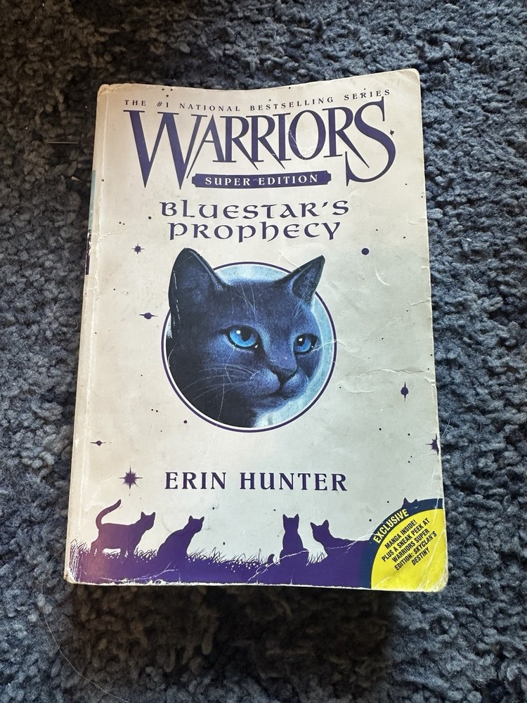 Warriors Super Edition Bluestar’s Prophecy Paperback by Erin Hunter Harper