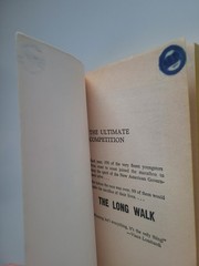 1979 THE LONG WALK STEPHEN KING SIGNET PAPERBACK RICHARD BACHMAN 1ST EDITION 3RD