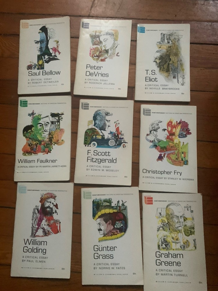 Lot 28 (!) Contemporary Writers In Christian Perspective (Eerdmans)