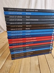 Library of Nations Time-Life Vtg Hardcover Books 20 Vol Set 80’S Homeschool