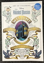 Art of Coloring: The Haunted Mansion BRAND NEW Walmart Edition Coloring Book