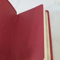 Vintage Pocket Size Oxford KJV TEXT BIBLE 01153x Red Leather Gilt Box