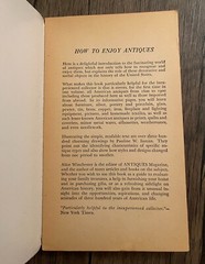How to Know American Antiques by Alice Winchester (PBK, 1963) Signet