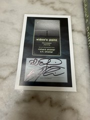 Widow’s Point The Complete Haunting Richard & W H Chizmar Signed Book Plate