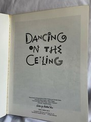 LIONEL RICHIE, DANCING ON THE CEILING SHEET MUSIC 8 SONGS, 61 PAGES, PHOTOS