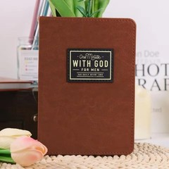 One Minute with God for Men 365 Devotion Brown Faux Imitation Leather Flexcover