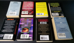 Lot Of 8 Mixed Titles & Authors Science Fiction & Fantasy PB Novels 1980s 1990s