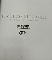 Timeless Elegance : Houses of David Easton by David Easton 2019 DJHB SIGNED 1218