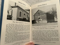 Vtg. Book Tourist Guide To Historic Vincennes IN 40 Pages Illustrated 1947 W/Map