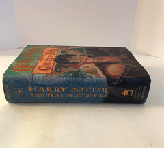 Harry Potter and the GOBLET OF FIRE #4” HC First American Edition, July 2000