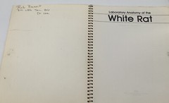 Laboratory Anatomy Ser. Anatomy of the White Rat by Robert Chiasson VINTAGE 1980