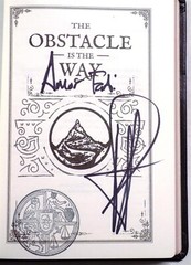 Obstacle Is the Way: Timeless Art of Turning Trials into Triumph SIGNED LEATHER