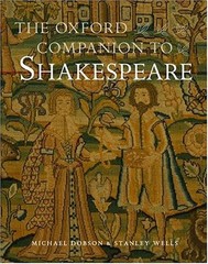 The Oxford Companion to Shakespeare Stanley Wells