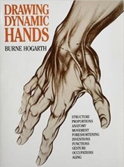 Drawing Dynamic Hands, Hogarth, Burne, Very Good Book
