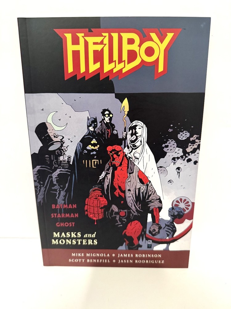 Hellboy Masks and Monsters Mike Mignola Graphic Novel Dark Horse Books