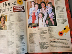Little House On The Prairie Puzzler by TV Guide-Variety of Games With Show Theme