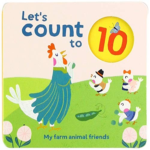Let’s Count to 10: My Farm Animal Friends by Yoyo Books Book The Fast Free