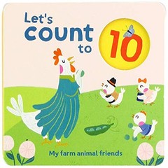 Let’s Count to 10: My Farm Animal Friends by Yoyo Books Book The Fast Free