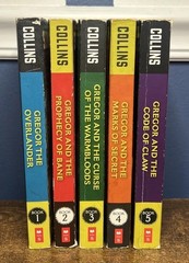 Gregor: The Underland Chronicles by Collins, Suzanne Book Set Books 1 Through 5