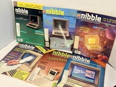 Nibble Apple Computer 80s Magazine Lot Vintage Computer Magazines