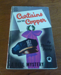 CURTAINS FOR THE COPPER 1944 THOMAS POLSKY NOIR CLASSIC CLEAN COPY