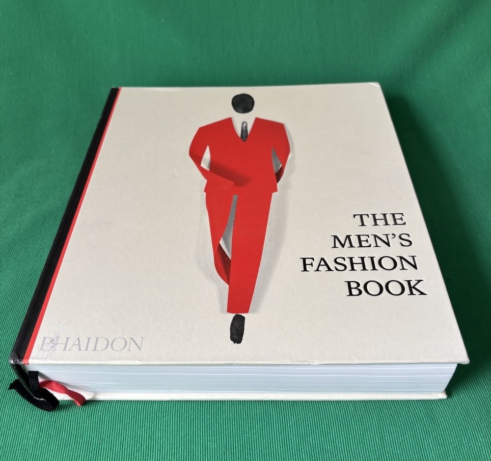 The Men’s Fashion Book – Hardcover, by Phaidon Famous People Designers Musicians