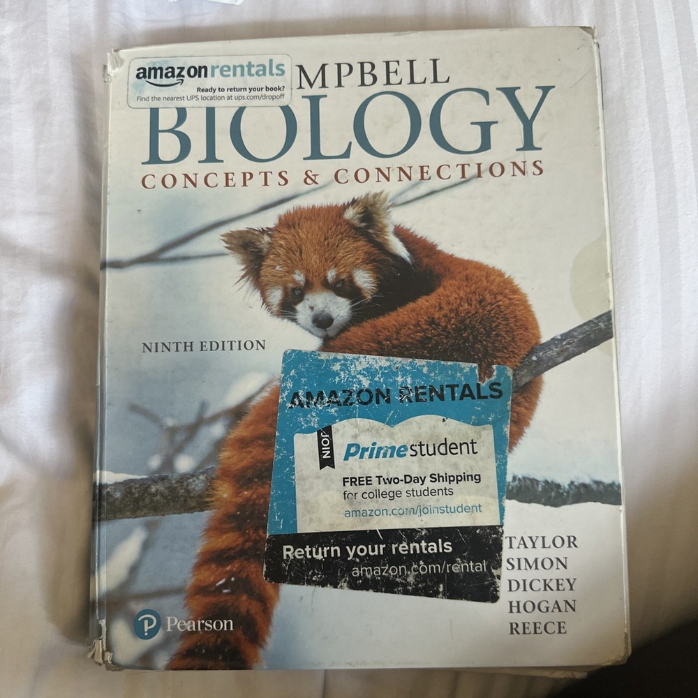 Campbell Biology Concepts & Connections, 9th edition
